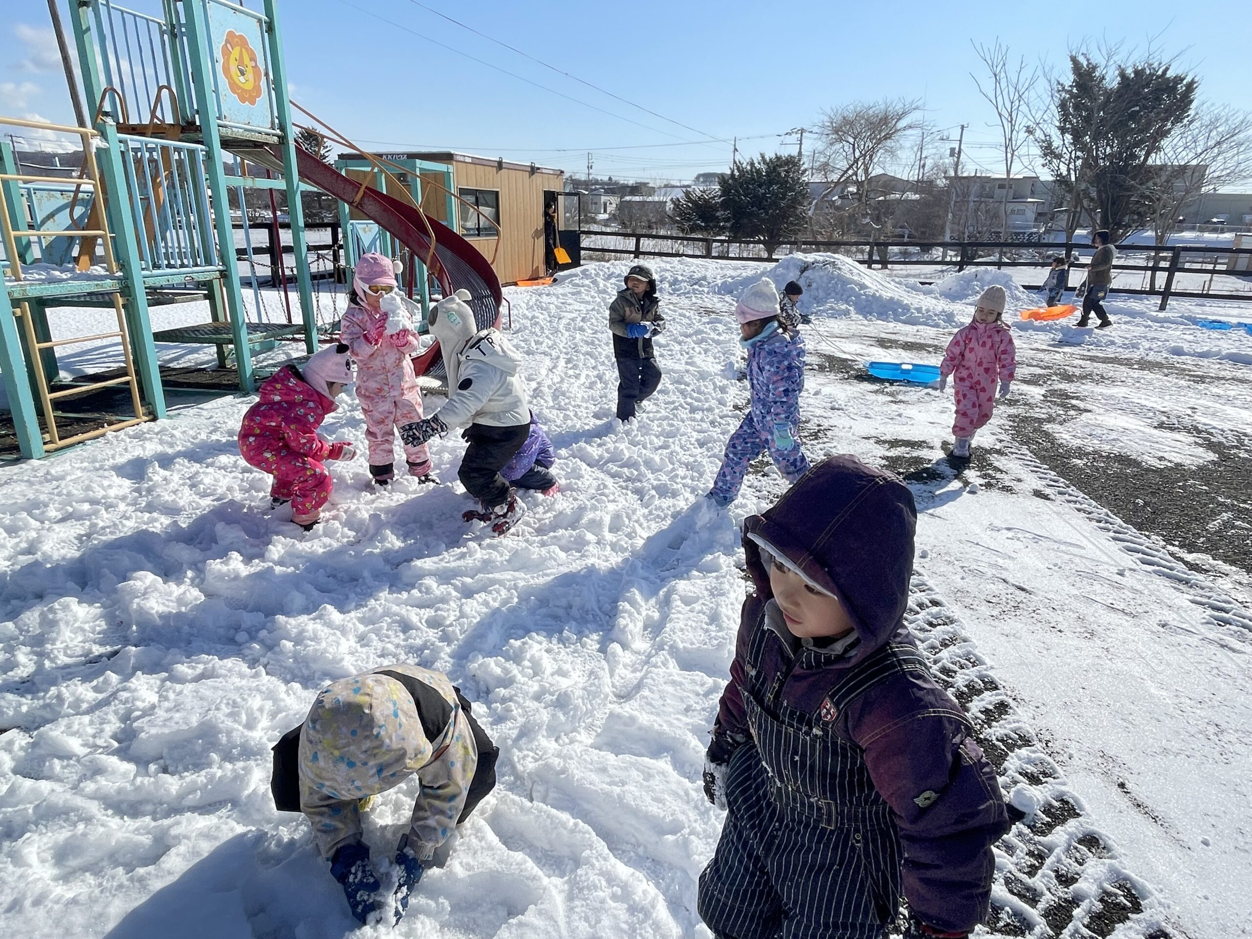 雪あそびができました⛄✨　2026.1.28